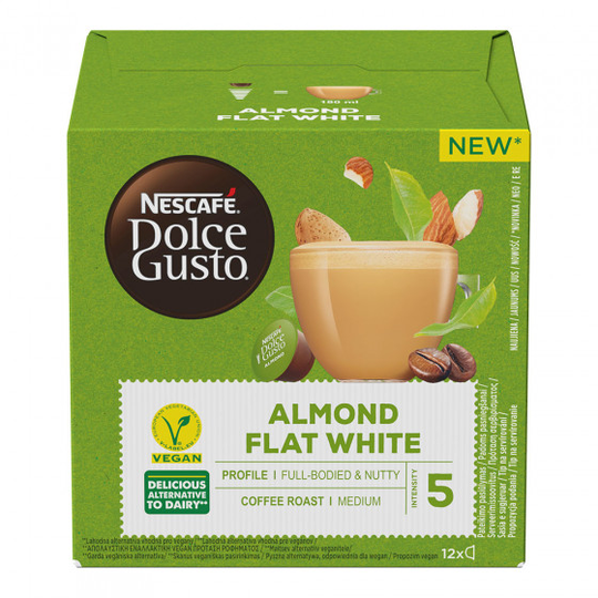 Kahvikapselit NESCAFÉ® Dolce Gusto® "Almond Flat White", 12 kpl.
