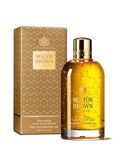 Mesmerising oudh accord & gold precious bathing oil -kylpyöljy 200 ml
