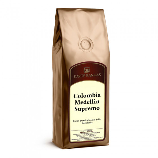 Jauhettu kahvi Kavos Bankas "Colombia Medellin Supremo", 250 g