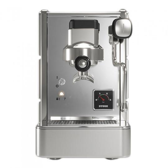 Kahvikone Stone Espresso "Mine Premium Chrome Satin"