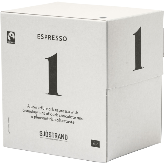 Sjöstrand N°1-espressokapselit, 100 kpl