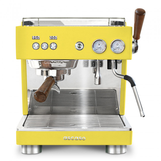 Kahvikone Ascaso "Baby T Plus Textured Yellow"