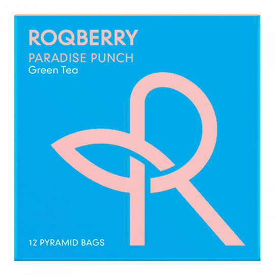 Vihreä tee Roqberry "Paradise Punch", 12 kpl.