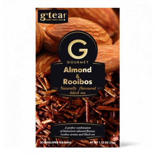 Musta tee g'tea! "Almond & Rooibos", 20 kpl.