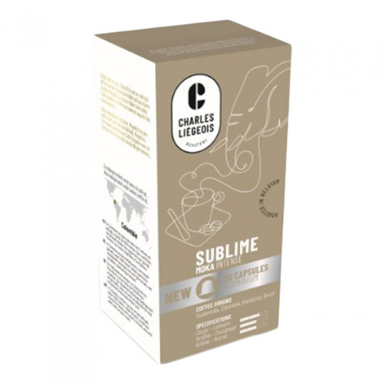 Nespresso® koneisiin sopivat kahvikapselit Charles Liégeois "Sublime", 20 kpl.