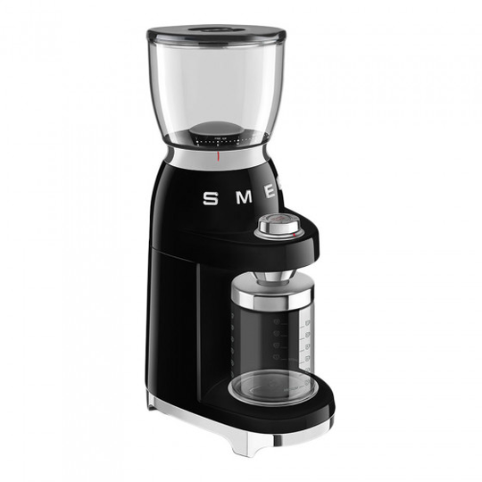 Kahvimylly Smeg "50's Style Black CGF01BLEU"