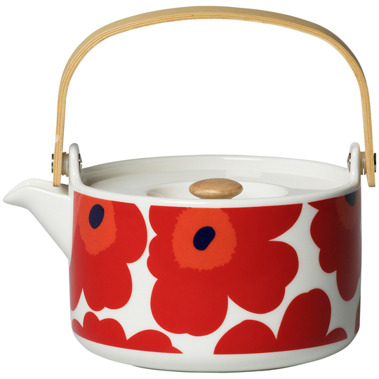 Marimekko Unikko-teekannu, 7 dl, punainen