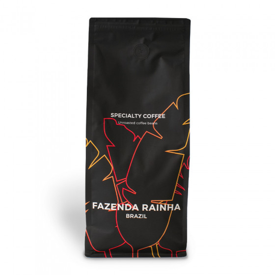 Paahtamattomat kahvipavut "Brazil Yellow Bourbon Fazenda Rainha", 1 kg