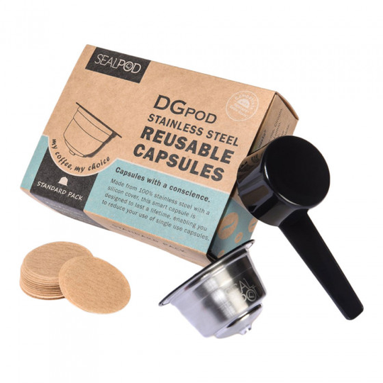 NESCAFÉ® Dolce Gusto® koneisiin sopivat uudelleenkäytettävä kapseli Sealpod "Standard Pack"