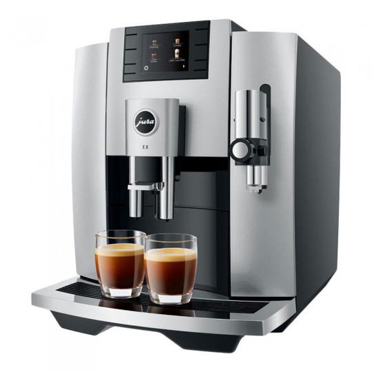 Kahvikone Jura "E8 Moonlight Silver"