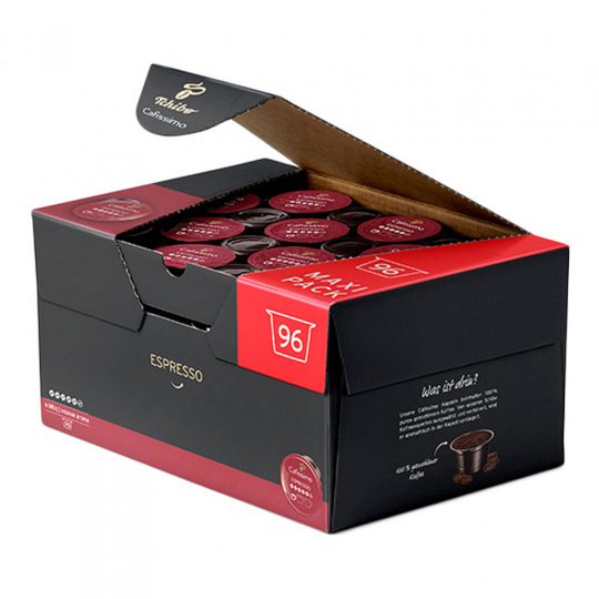 Kahvikapselit Tchibo Cafissimo / Caffitaly järjestelmiin Tchibo "Cafissimo Espresso Intense", 96 kpl.