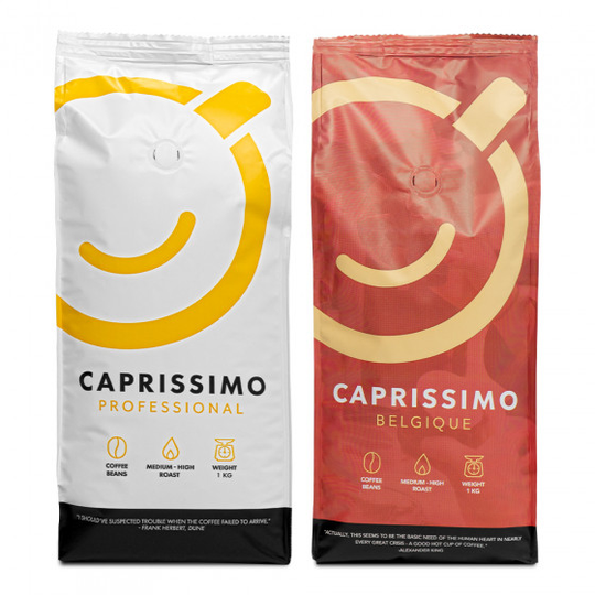 Kahvipapusetti Caprissimo "Professional + Belgique", 2 kg