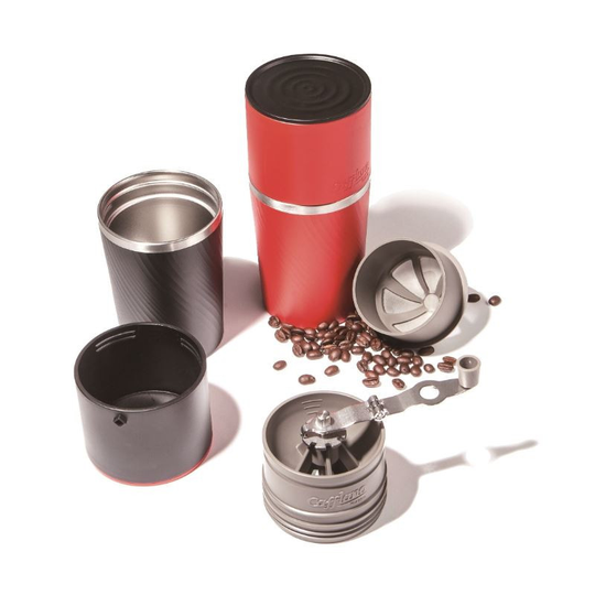 Cafflano Klassic All-In-One kahvinkeitin, punainen