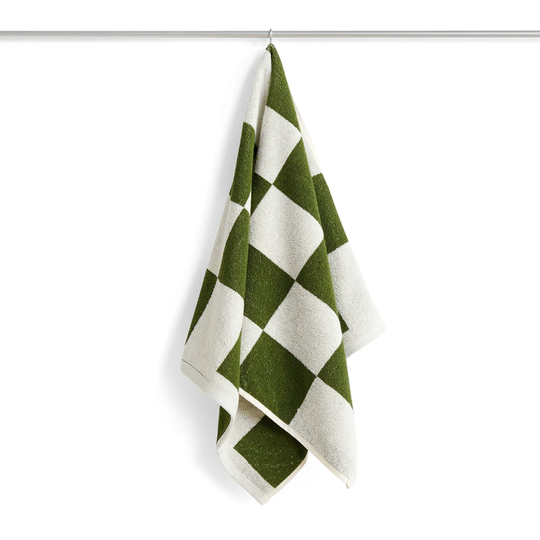 HAY Check pyyhe 50x100 cm Matcha