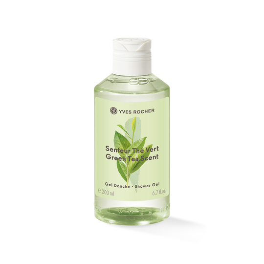 Suihkugeeli - pehmentävä, vihreä tee, 200 ml