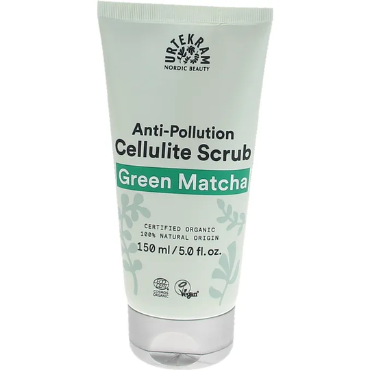 Urtekram Selluliittikuorintavoide Green Matcha
