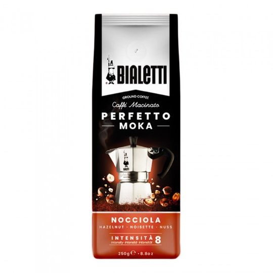 Jauhettu kahvi Bialetti "Perfetto Moka Hazelnut" 250 g