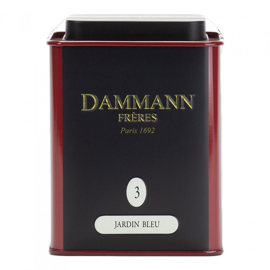 Musta tee Dammann Frères "Jardin Bleu", 100 g